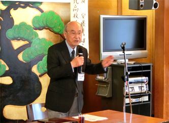 安藤義雄さん講演 安藤義雄さん講演